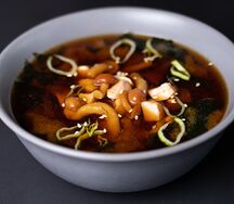 Мисо с лососем