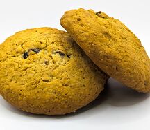 Овсяное печенье с вяленой клюквой