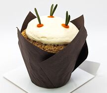 Морковный кекс