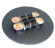 Ролл со снежным крабом