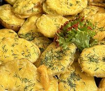 Картофель с сыром и чесноком Зизи-Пизи 