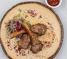 Баранина корейка по-кавказски