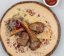 Баранья корейка по-кавказски 