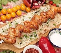 Шашлык из куриных крыльев