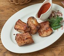 Свиные рёбра авторский маринад 