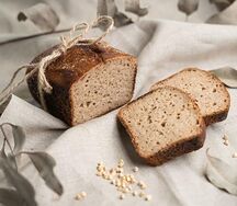 Хлеб Гречневый на пророщенной гречке