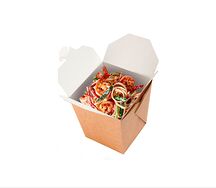 Сливочный вок с морепродуктами