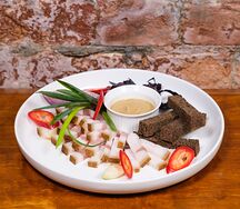 Сало копченое под водку