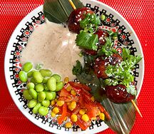 Шашлычок из говядины Сатаи