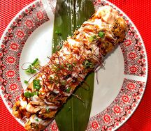 Корн-дог с креветкой