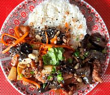 Свинина в кисло-сладком соусе