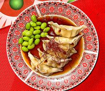 Гёдза с креветкой