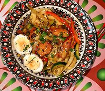 Удон с курицей