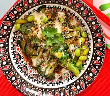 Запечённые овощи в соусе Wok