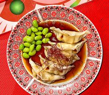 Гёдза с курицей