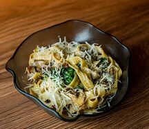 Паста с ростбифом