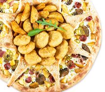 Пицца -корона Деревенская