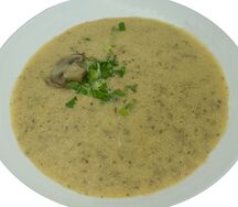 Крем-суп грибной