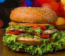 Бургер Чикен двойной