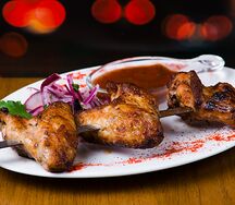 Крылышки на мангале