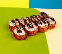 Запеченный ролл с угрем