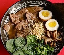 Сёю рамен с говядиной