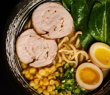 Рамен с курицей