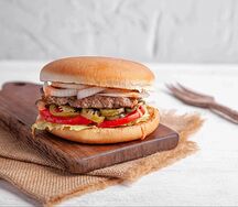 Мексиканский бургер 