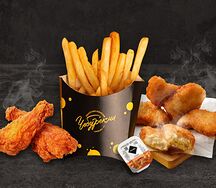 Крылья с едой