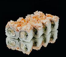 Запеченный с креветкой
