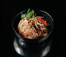 Лапша с курицей