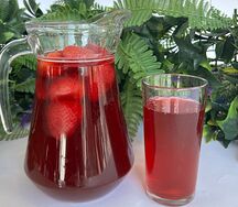 Компот натуральный из клубники