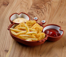 Наггетсы с картофелем фри