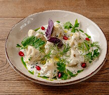 Мини-хинкали с курицей