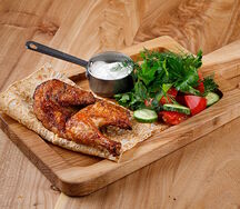 Цыпленок на мангале