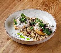 Щучьи котлеты с киноа