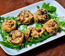 Грибы по-армянски Зизи-Пизи с чесноком и сыром 