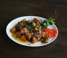 Жаркое по-домашнему с курицей 