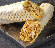 Свиная шаурма большая на углях