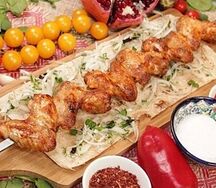 Куриные крылья на углях 