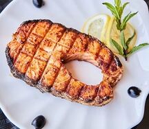 Сёмга по царский стейк 