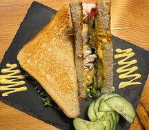 Сэндвич с курицей 