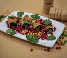 Рулетики из баклажан 