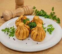 Хинкали с бараниной жареные 