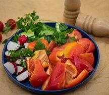 Букет из свежих овощей 