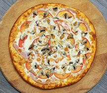 Ветчина и грибы