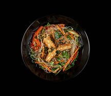 Салат Фунчоза с креветкой