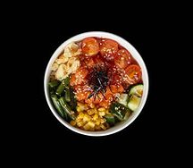 Боул с лососем