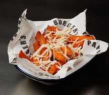 Батат фри с пармезаном 