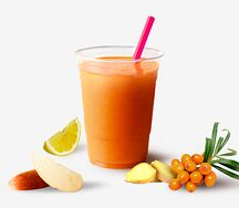 Фреш-микс Яблоко-облепиха свежевыжатый